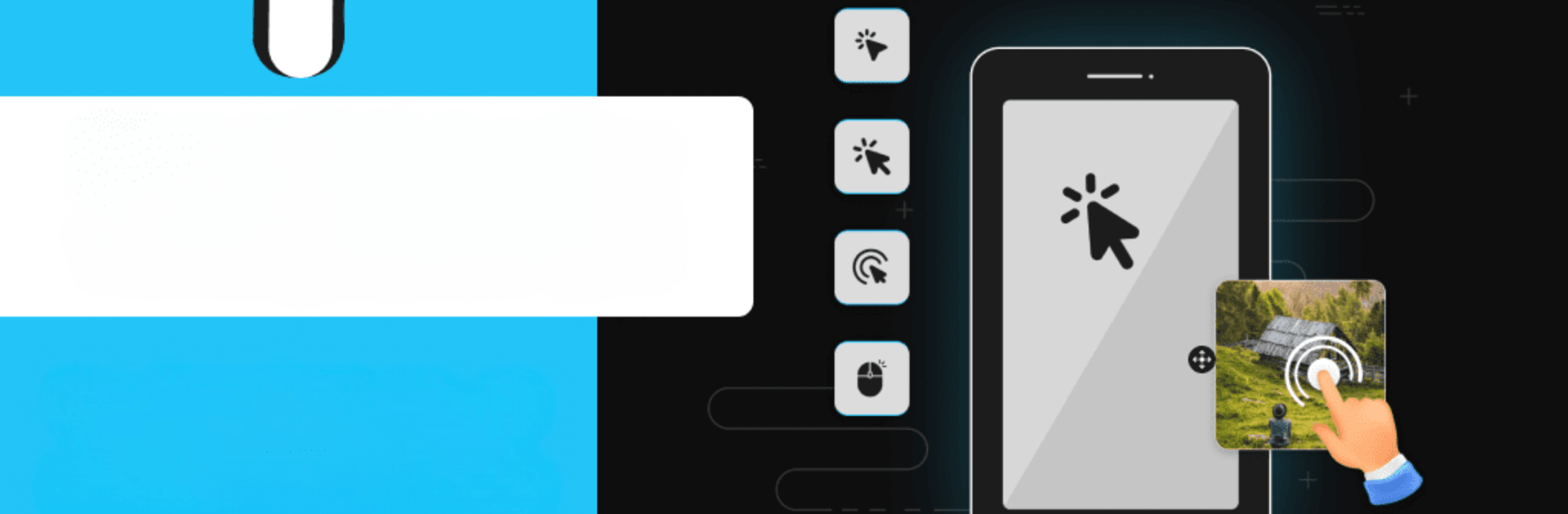 Mouse & Cursor For Big Phone