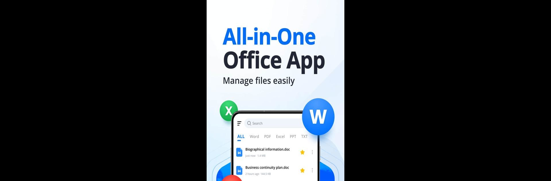 Word Office - Apri Word, Docx