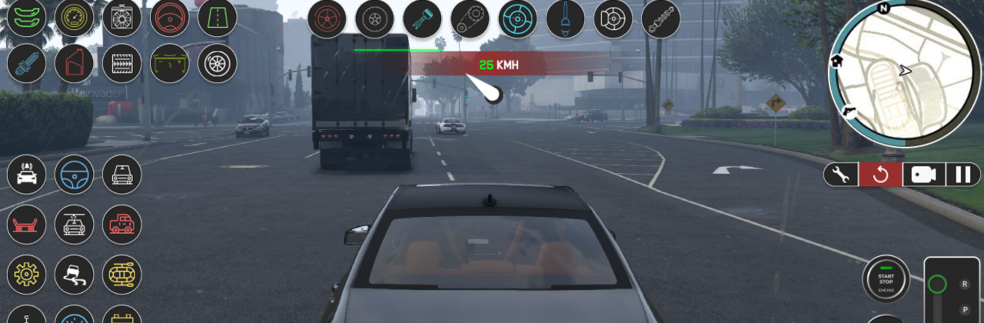 Car Driver Mercedes C-Class 63