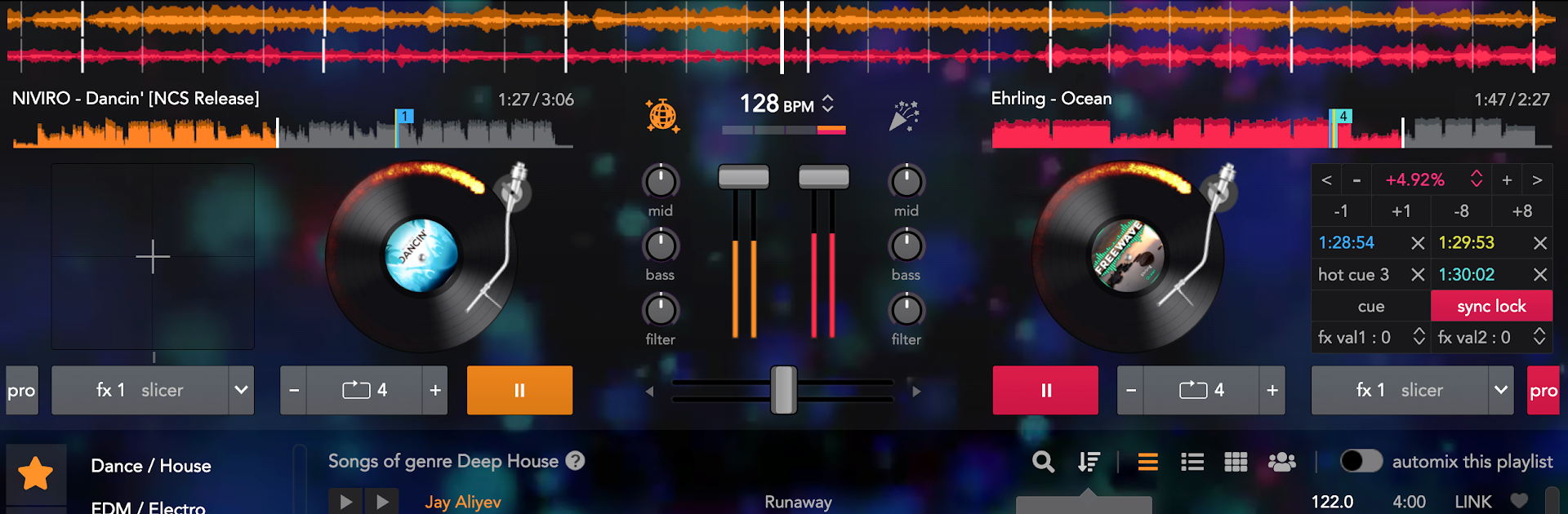 YouDJ Mixer for Chromebook