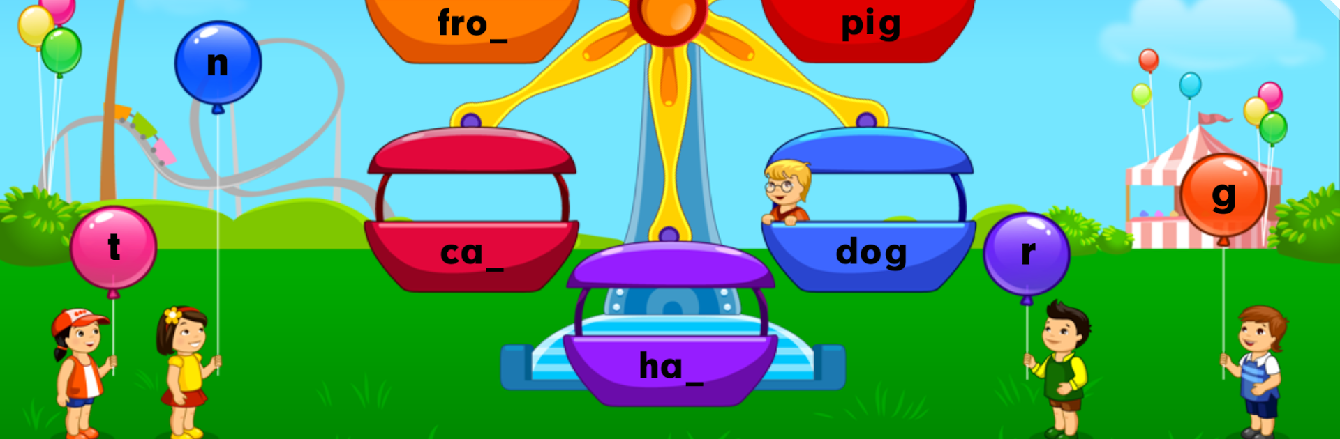 Learn Letter Sounds with Carnival Kids