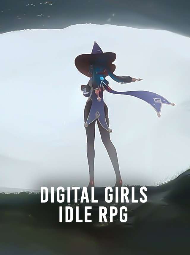 Como jogar Digital Girls: Idle RPG no PC com Bluestacks