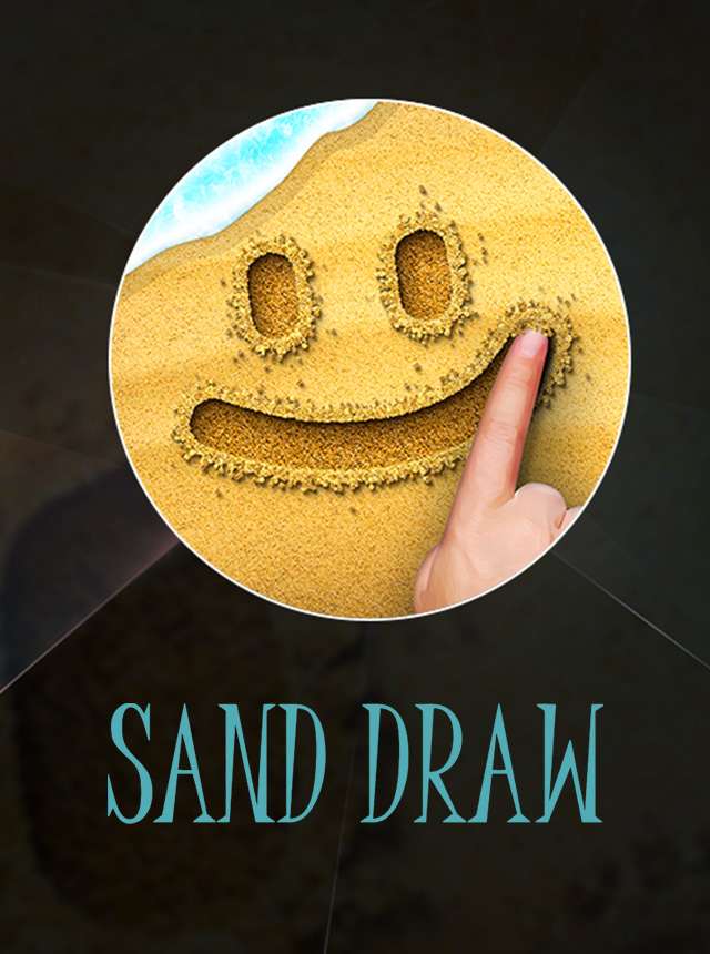 Night Ocean - Stencilled Textured Sand Art | Art Pop Studio