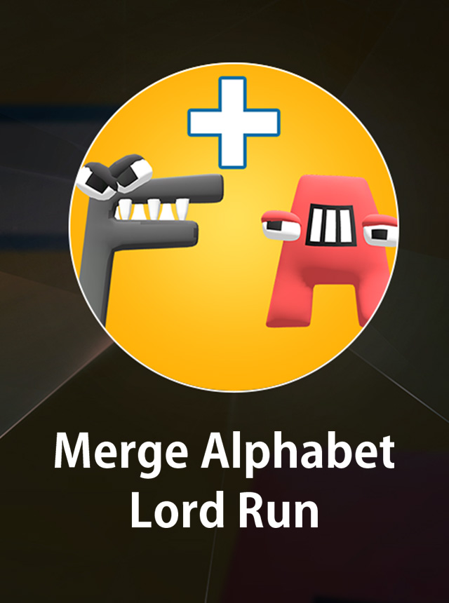 Merge Alphabet Run Lore 3D for Android - Free App Download