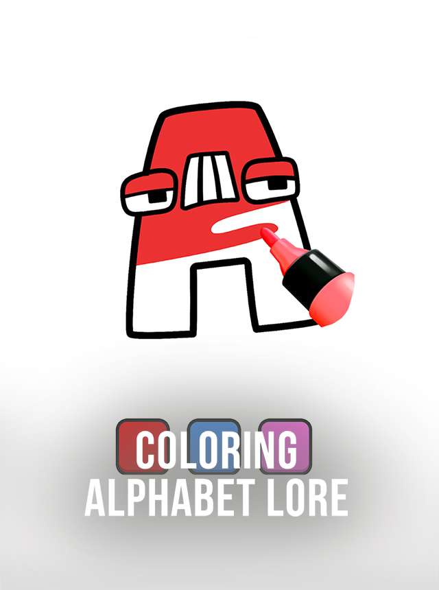 Download Coloring Alphabet Lore on PC with MEmu