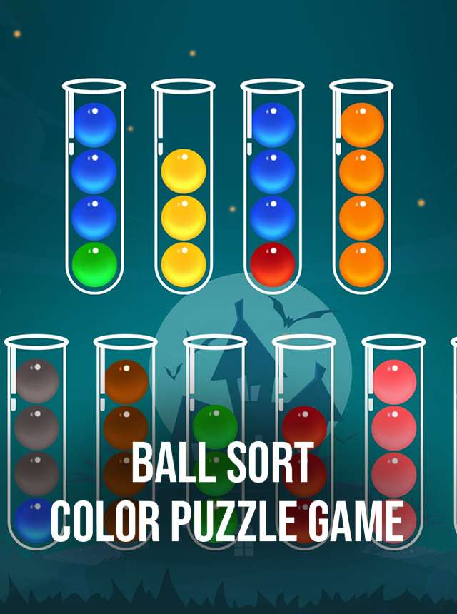 Baixar e jogar BallPuz: Jogo de Classificar Bolas Coloridos no PC