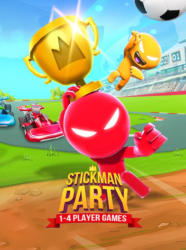 Play Stickman Party 2 3 4 MiniGames Online