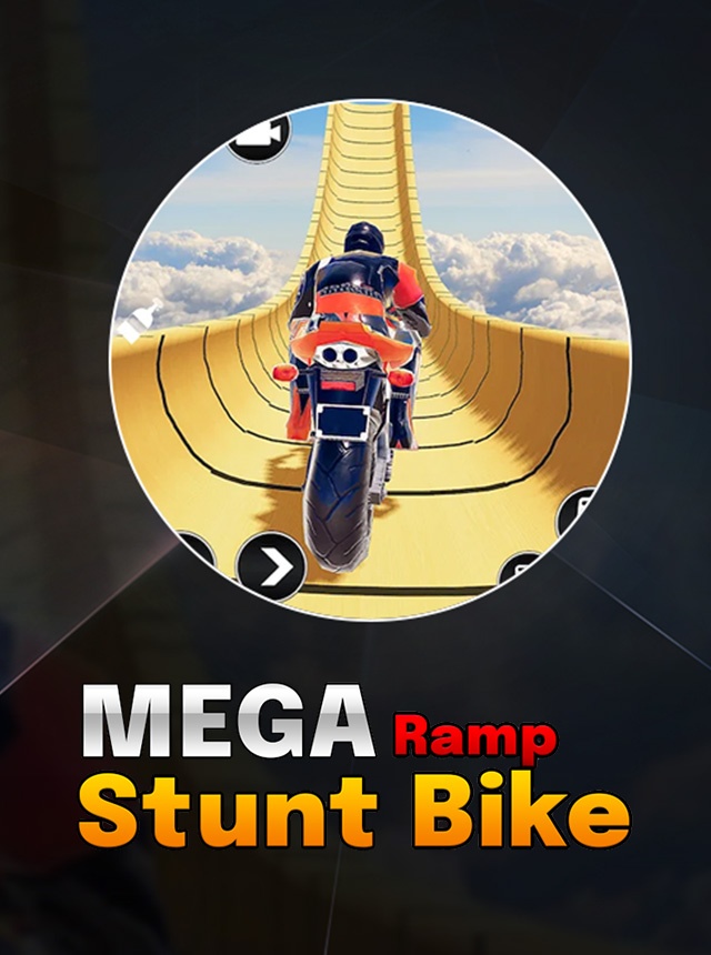 Green motorcycle game jumping on ramps Motorbike motocross track and race  games 