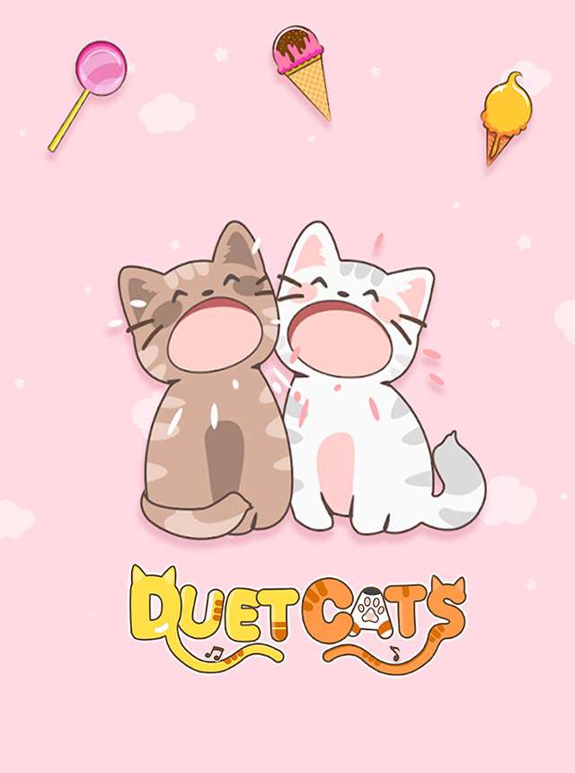 Duet Cats: Gatos,músicas e sorvete você vai encontrar nesse jogo!! 