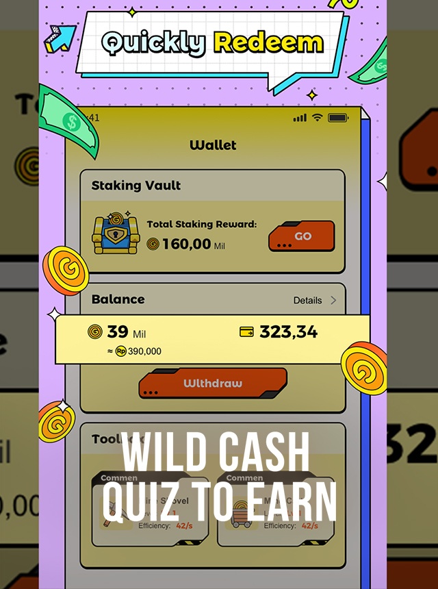 Download and play Wild Cash  Quiz to Earn on PC & Mac (Emulator)