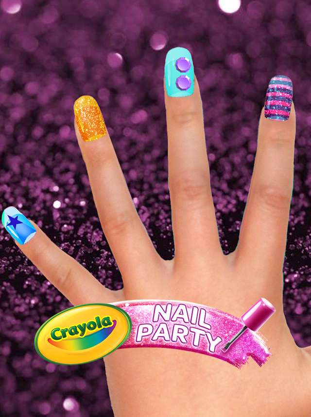 Play Crayola Nail Party: Nail Salon Online