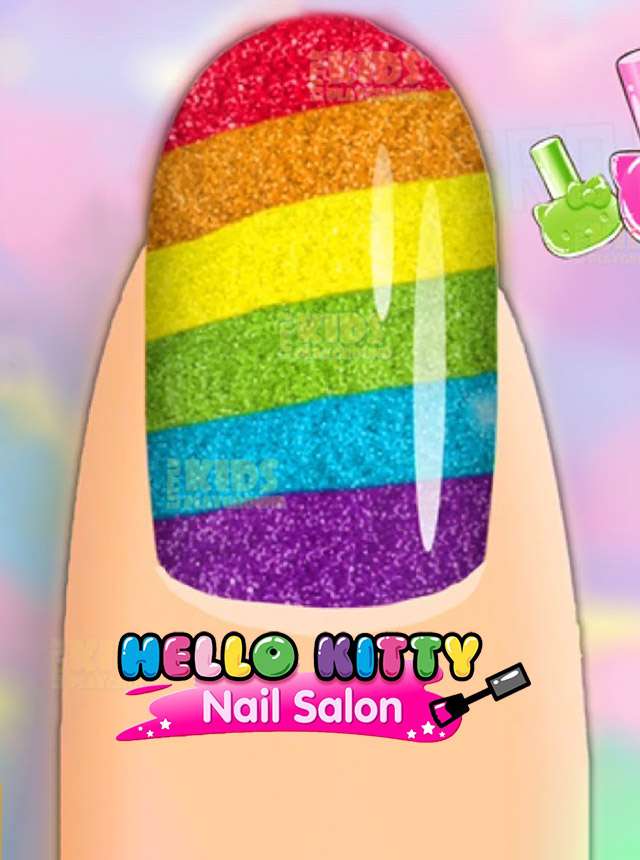 Hello Kitty Nail Salon Fun Game for Kids & Families 