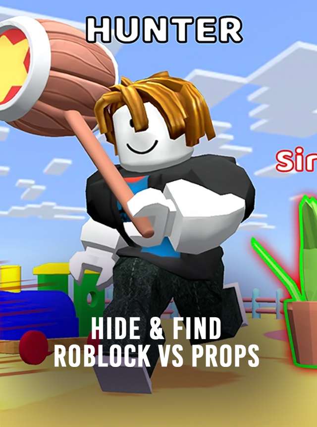 Play Hide & Find: Roblock vs Props Online