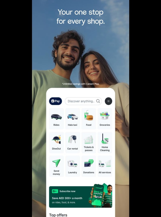 Careem: Rides, Food & more