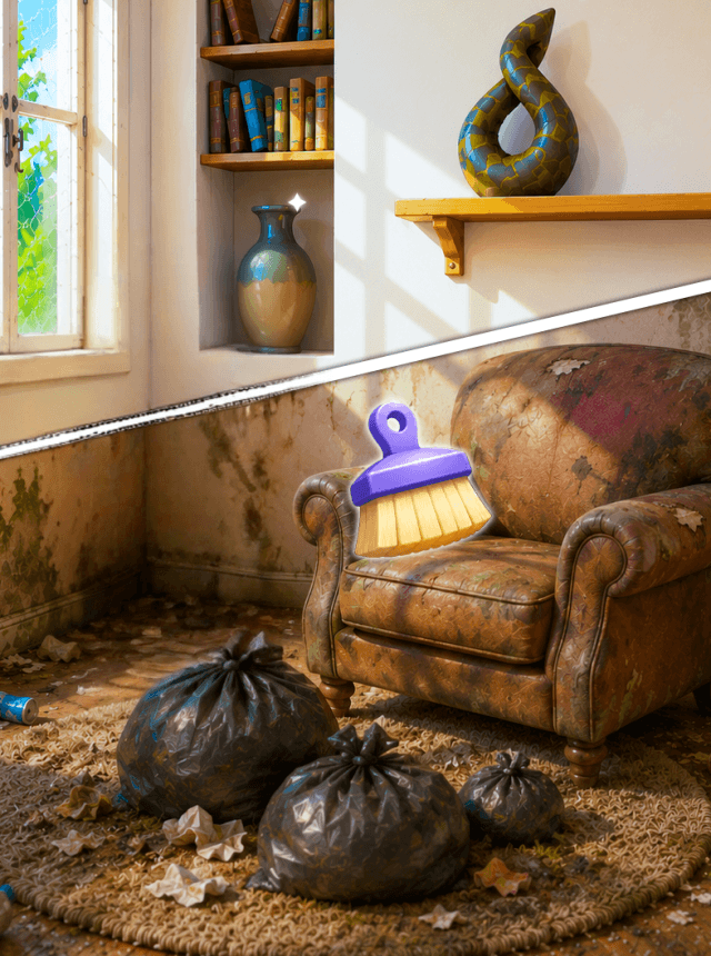 Makeover ASMR: Home Cleanup