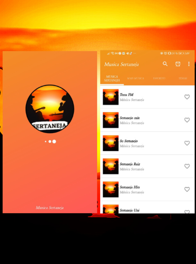 Música Sertaneja Antigas App