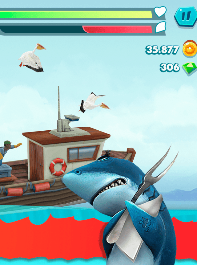 Download Hungry Shark Attack Fish Games on PC (Emulator) - LDPlayer