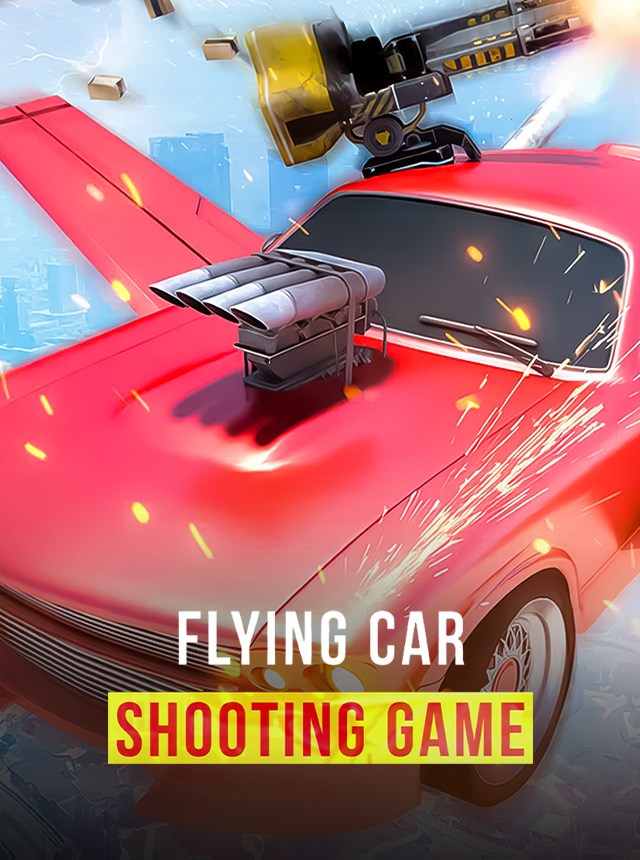 Play Flying Car Robot Shooting Game Online