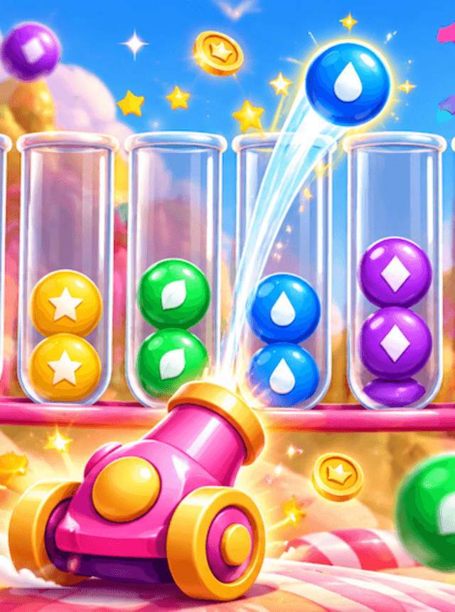 Candy Cannon Sort