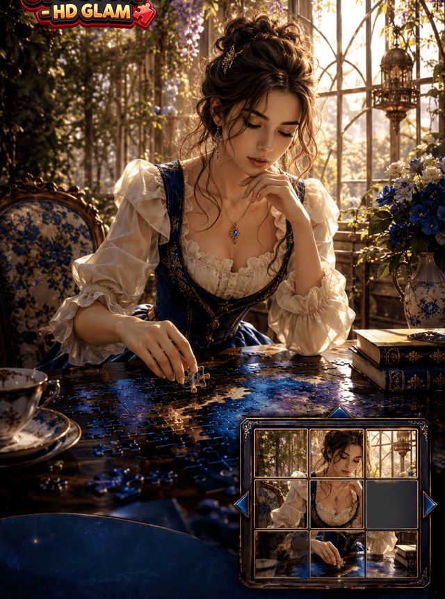 Slide Jigsaw - HD Glam