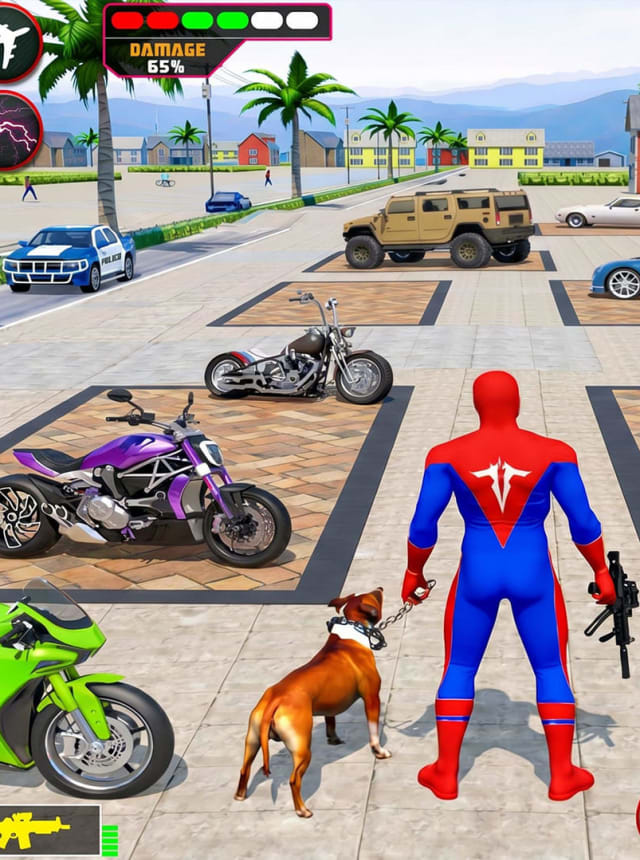 Speed Hero: Flying Spider Hero