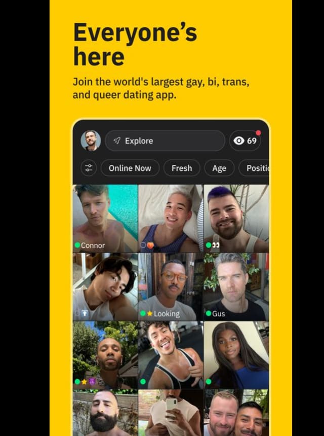 Download and run Grindr Gay Dating Chat on PC Mac Emulator