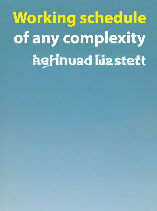 Simple Shift - work schedule