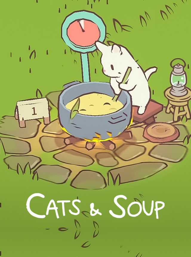 Play Cats & Soup - Cute idle Game Online