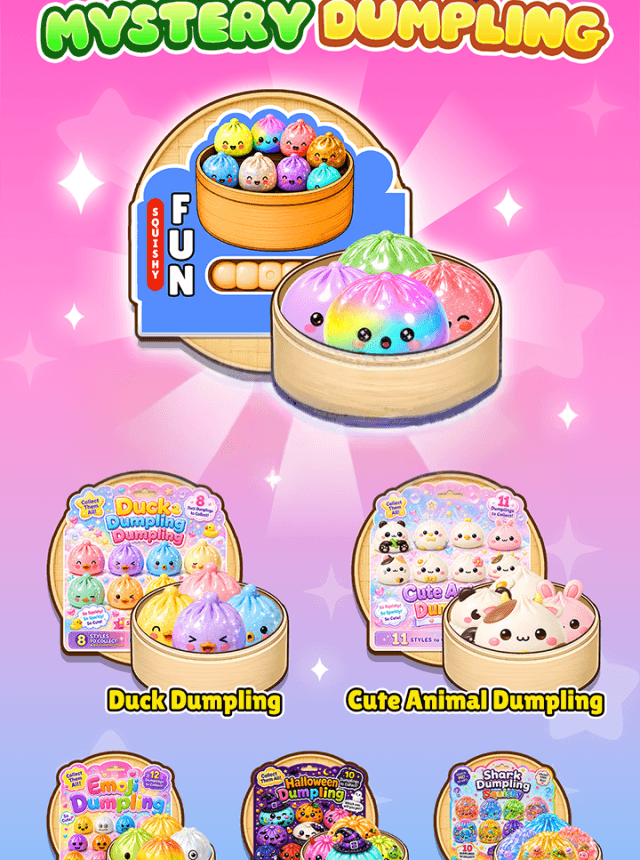 Mystery Dumpling Glitter Unbox