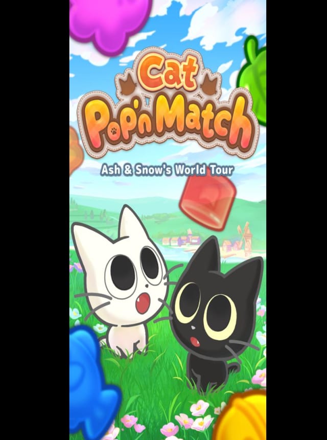 Ash & Snow: Cat Pop'n Match