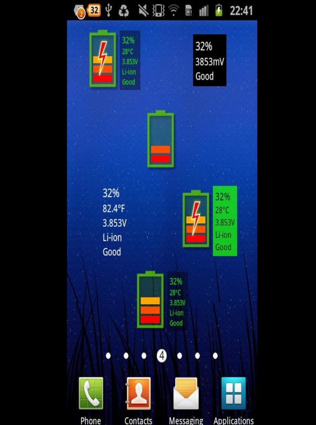 Download and run Battery Widget 2D on PC &amp; Mac (Emulator)