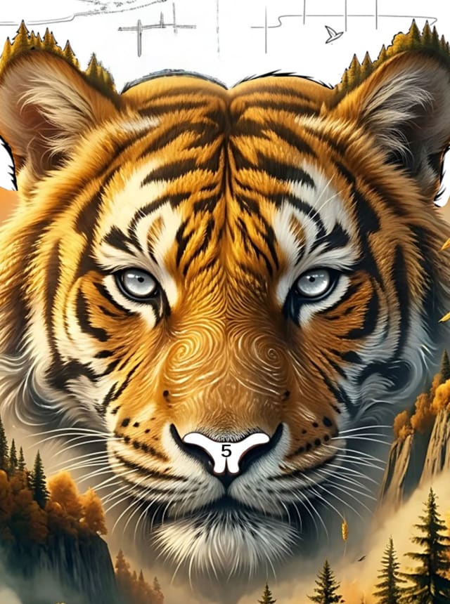 Magical Animal Coloring Book