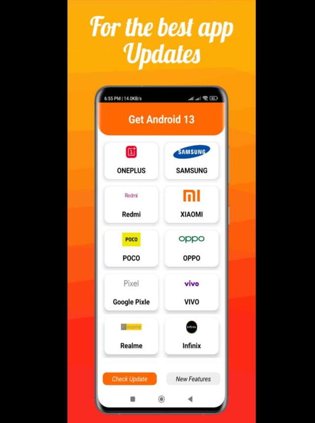 Get Android 13 Updates