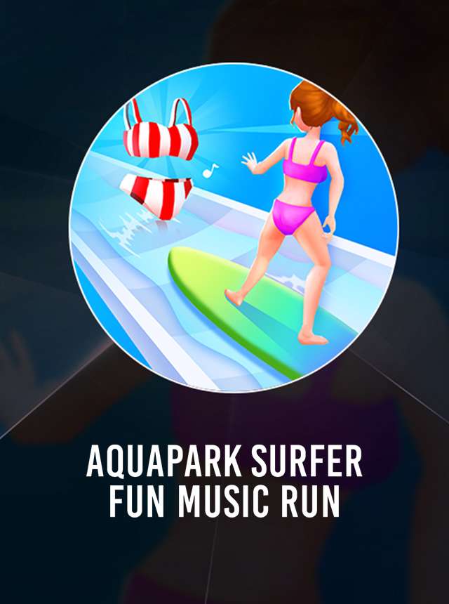 Play Aquapark Surfer：Fun Music Run Online