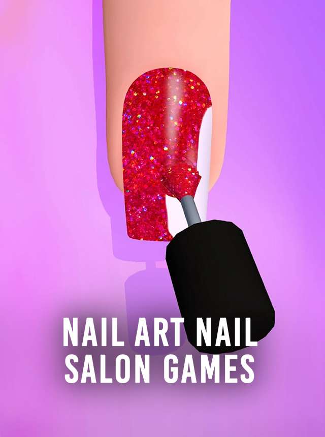 Cool Gaming Inspired Nail Art - Wow Gallery