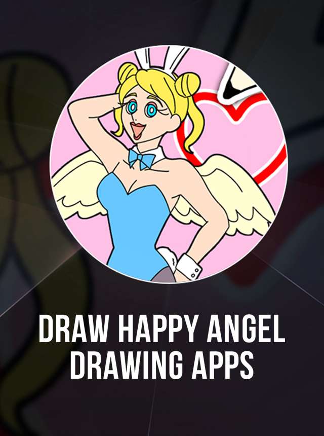 Play Draw Happy Angel :drawing apps Online