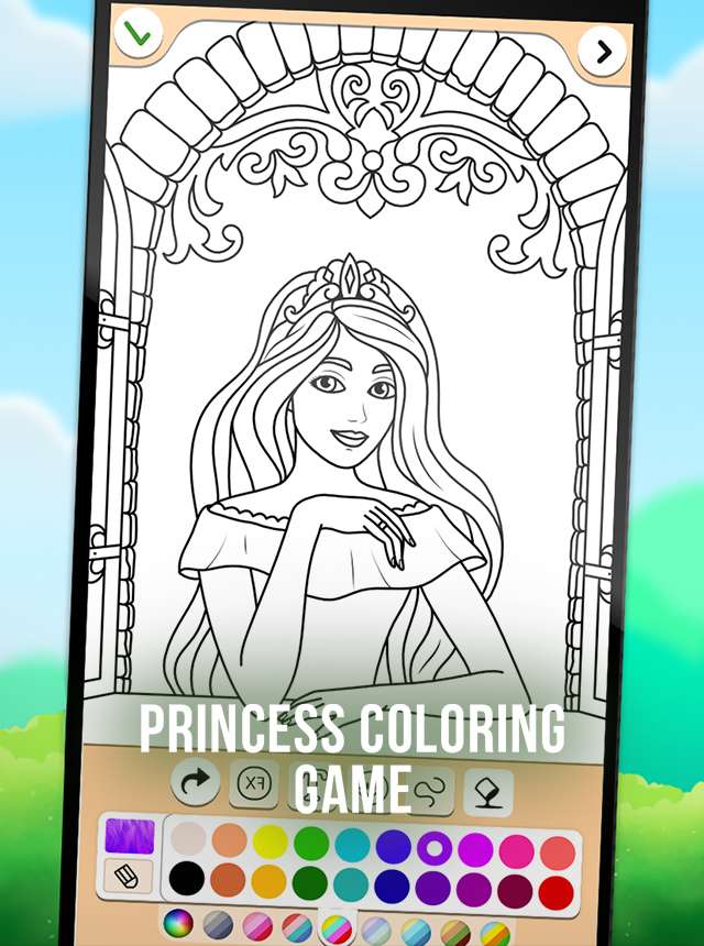 Princess Coloring Game em Jogos na Internet