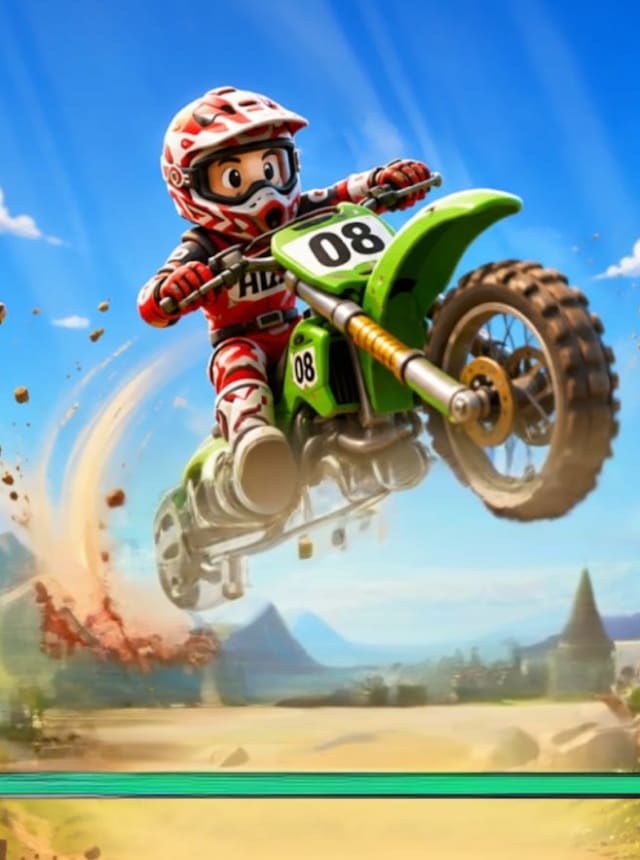 Hill Climb Bike Stunts