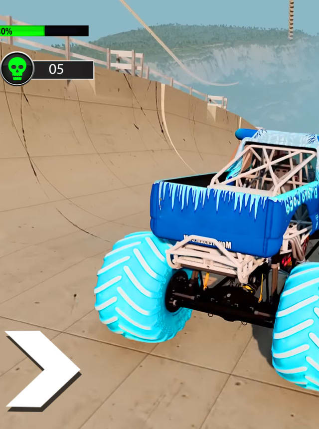Crazy Monster Truck Derby Game