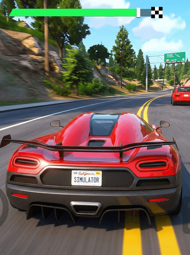 Real Traffic Car Simulator 3D