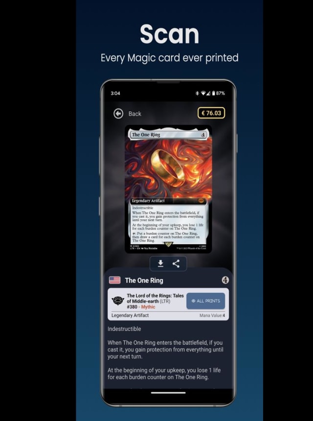 mtg card scanner pc 341 Token main image 1