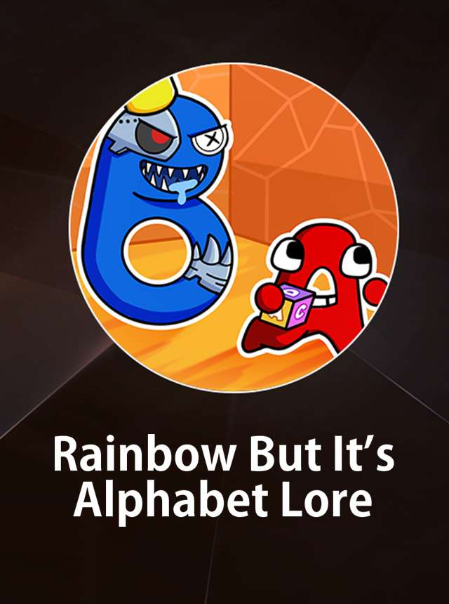 This mobile ad I got is ripping off Alphabet Lore (a series that