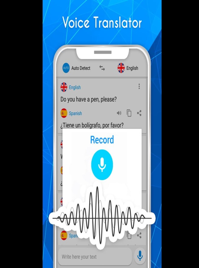 AI Traducteur Vocal Traduction