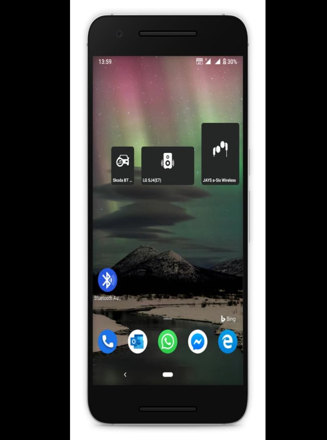 Bluetooth Audio Connect Widget