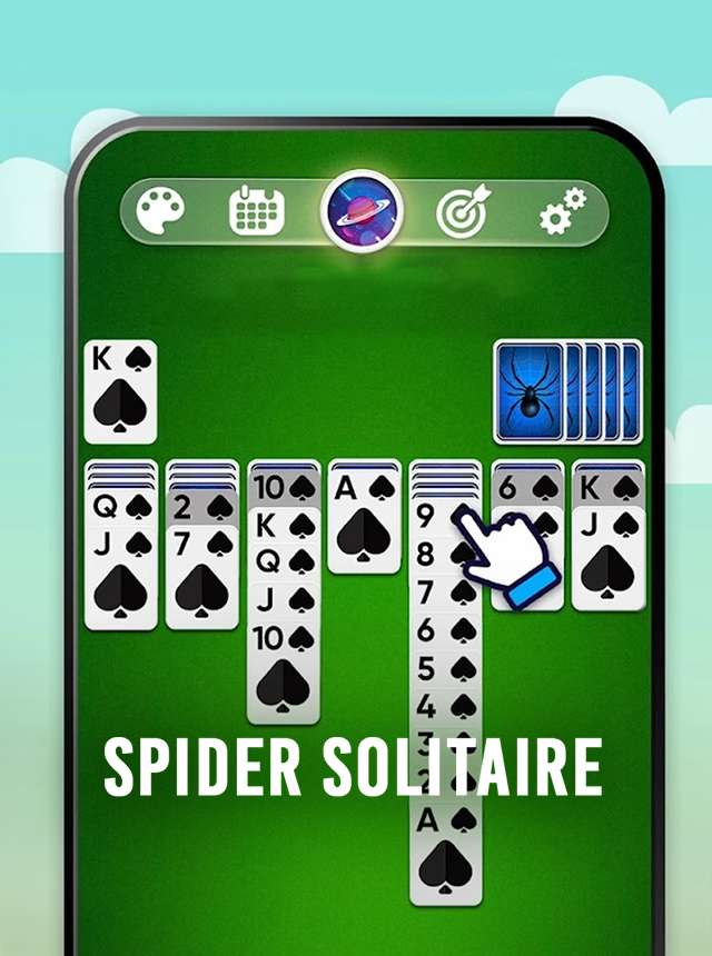 Spider Solitaire: free online card game, play full-screen without download