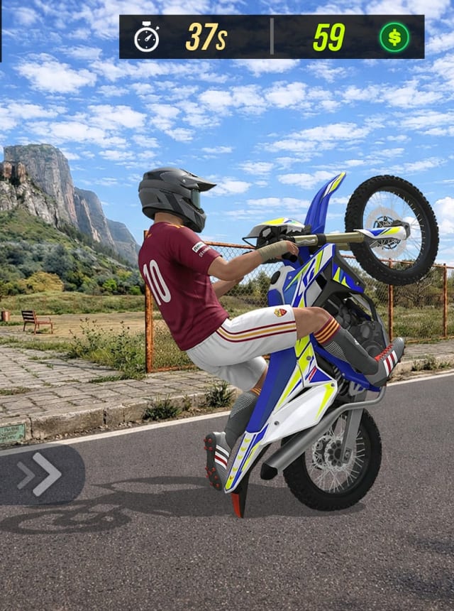 Wheelie Bike Challenge 3D