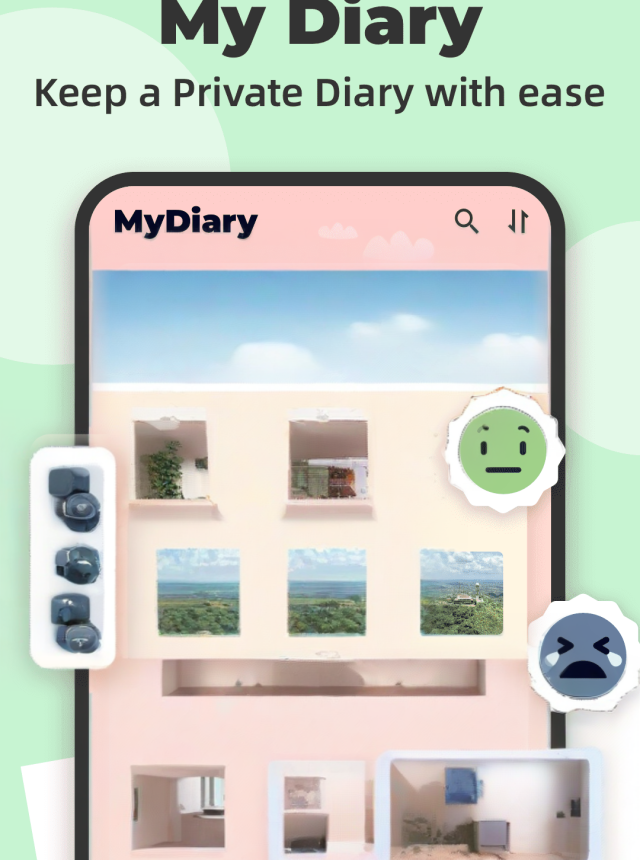 Diary with Lock: Daily Journal