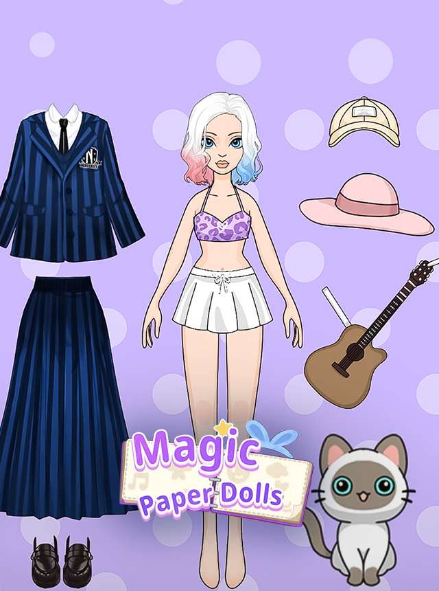 Download and Play Magic Paper Dolls: DIY Games on PC & Mac