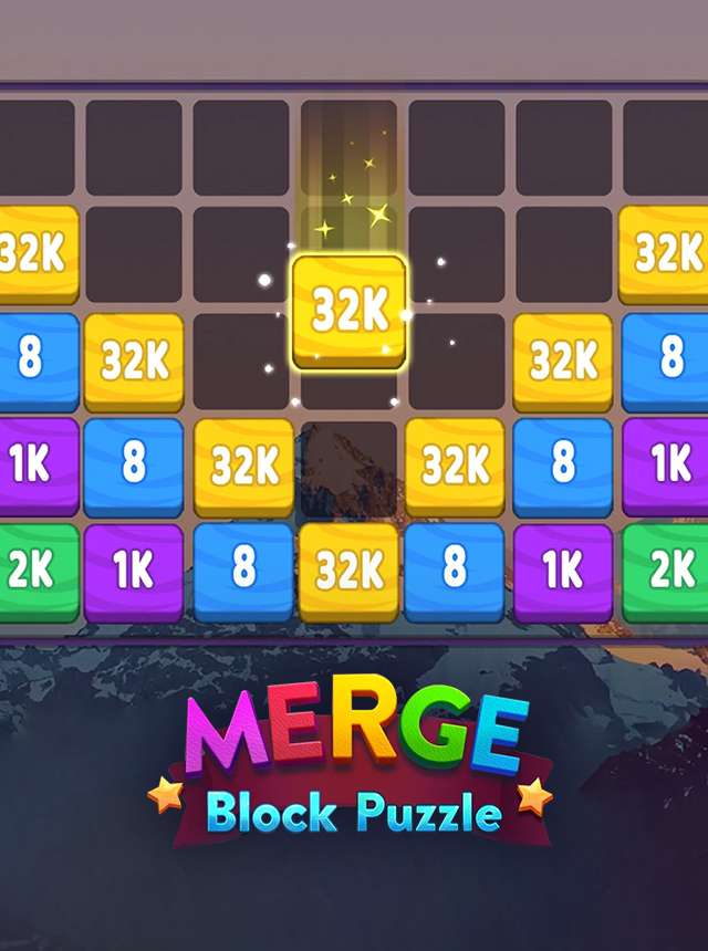 Download Merge block-2048 puzzle game android on PC