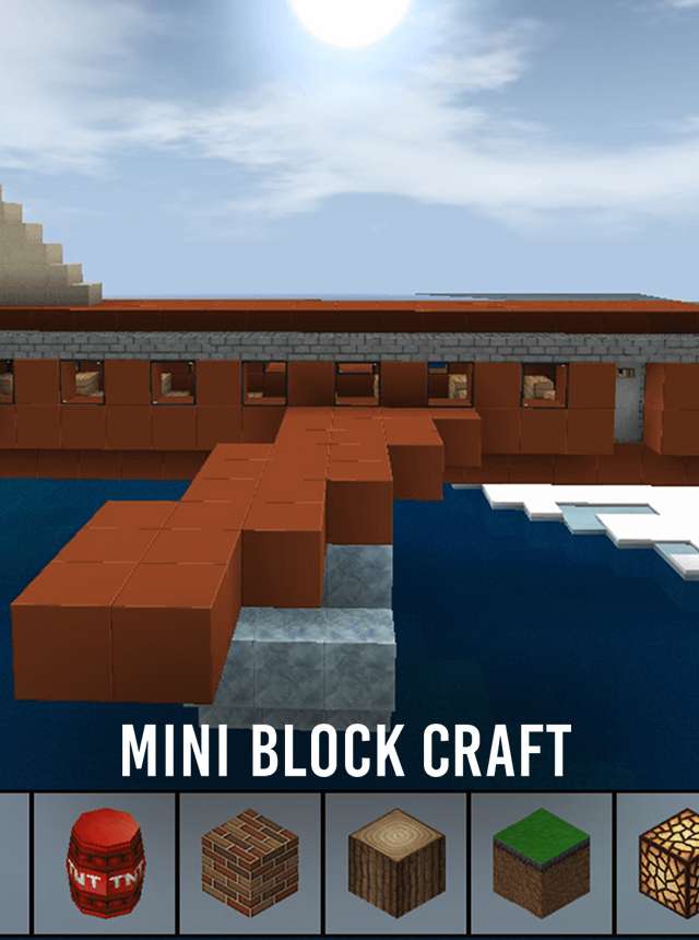 Small Survival House - Block Craft 3d: Building Game 